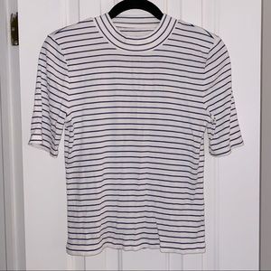 Madewell mockneck tee